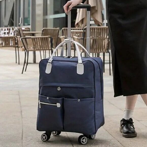 NWT Large-Capacity Folding Travel Trolley - Picture 9 of 9